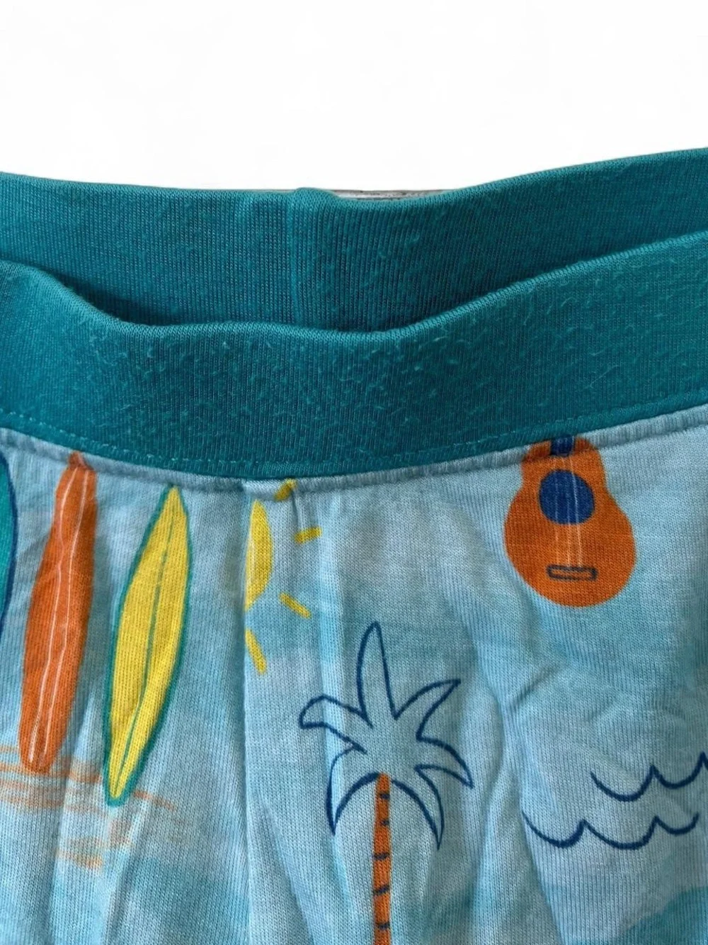 Toddler 3T Little Sleepies Surf Life 2 Piece Bamboo Shorts Set Lounge Set EUC